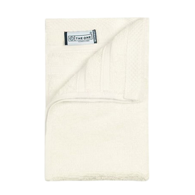 The One Towelling Bamboe gastendoek UTLT3387_ivorycream large