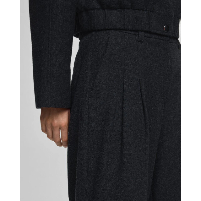 Moss Copenhagen Mschseba pantalon wol donker 9605913706824 large