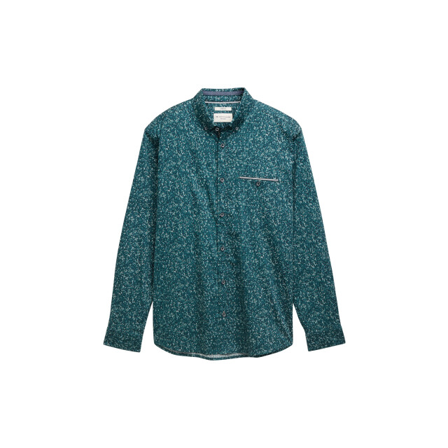 Tom Tailor Colorful printed stretch shirt 1047340 large