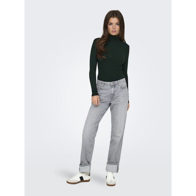Only Onlkarol ls rollneck pullover knt noos donker 4219.27.0010 large