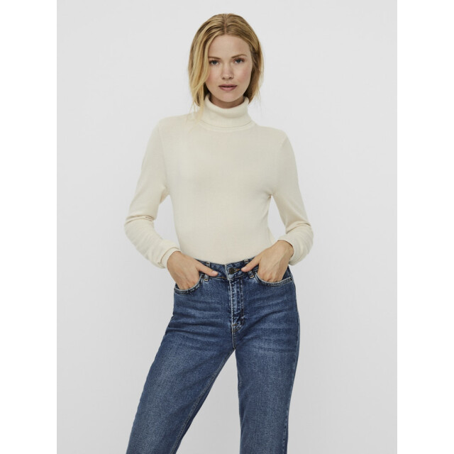 Vero Moda Vmglory ls rollneck blouse ga noos ecru 4219.03.0052 large