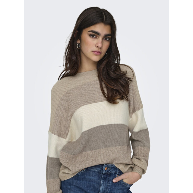 Only Onlatia ls stripe pullover knt noos dessin 4219.88.0018 large