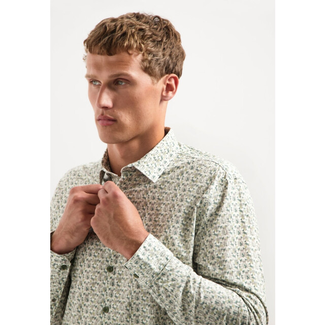 No Excess Shirt stretch allover printed dessin 5309.29.0015 large