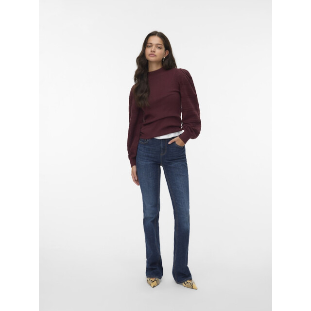 Vero Moda Vmnewlimone ls highneck pullover boo fuchsia 4219.56.0025 large