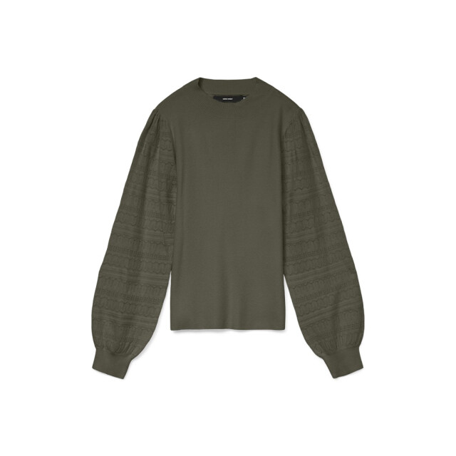 Vero Moda Vmnewlimone ls highneck pullover boo army 4219.26.0003 large