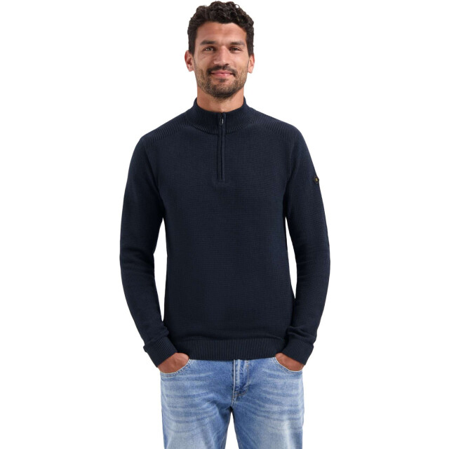 No Excess Pullover half zip plated structure night 29230813SN-078 large