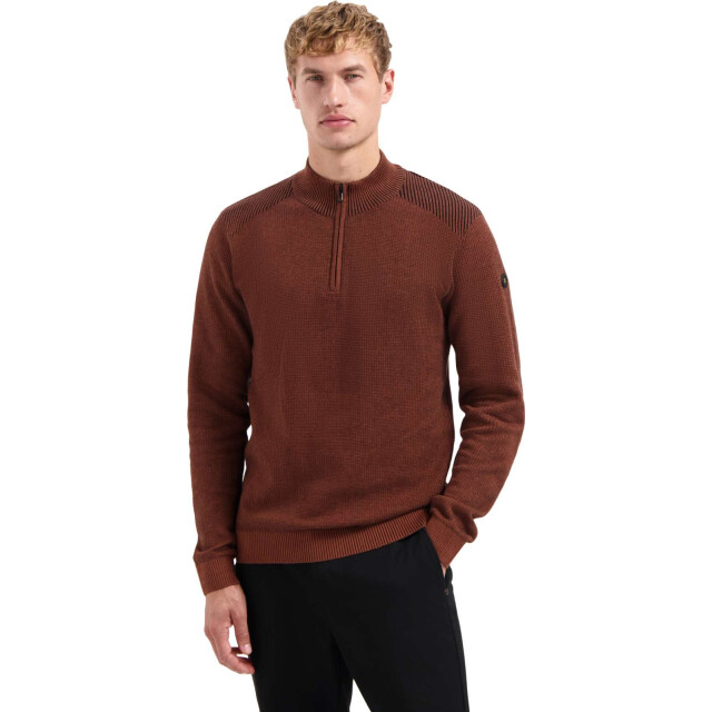 No Excess Pullover half zip plated structure terra 29230813SN-141 large