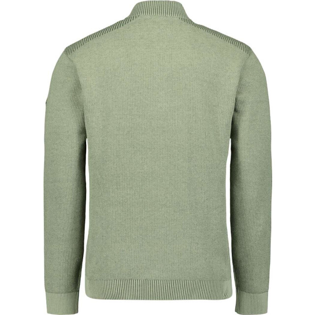 No Excess Pullover half zip plated structure light moss 29230813SN-197 large