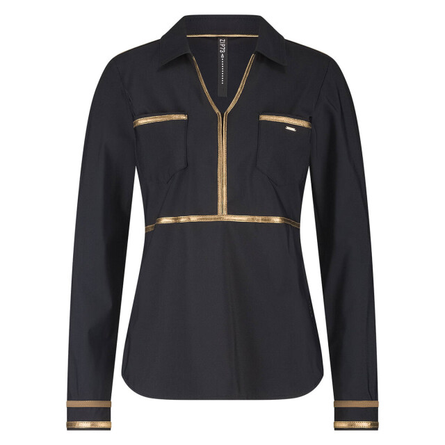 Zip73 Top lange mouw w25/229/03/014 ZIP73 Top lange mouw W25/229/03/014 large
