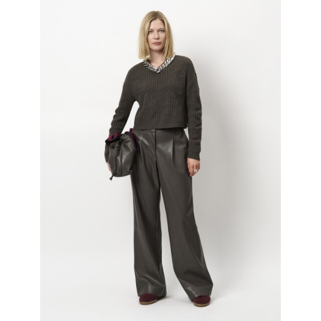 Dante 6 D6 jules faux leather pants D6 Jules Faux Leather Pants/9520 Antique Grey large