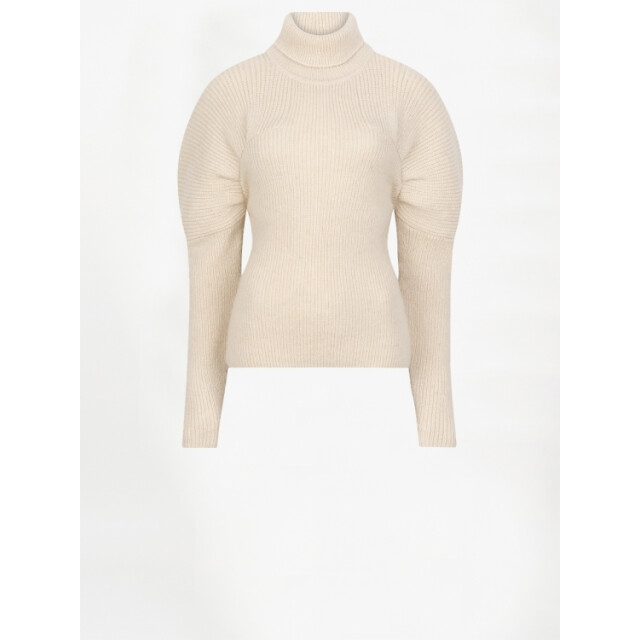 Dante 6 D6 rye pleated sweater D6 Rye Pleated Sweater/1374 Oatmeal Cream large