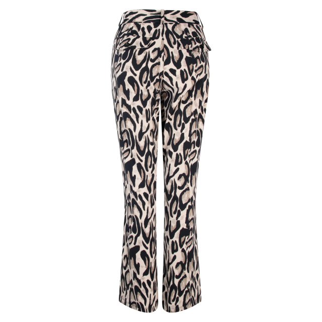 Zoso Travel broek priscilla greige black 245priscilla large