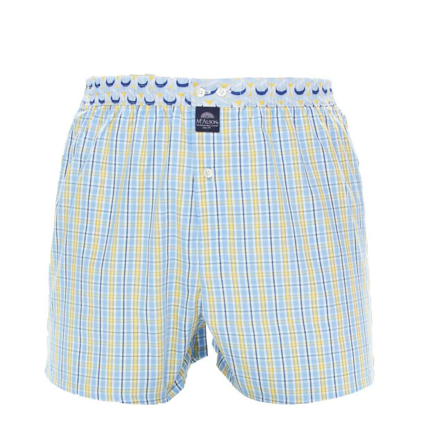Mc Alson Checkered yellow & blue M4307 large