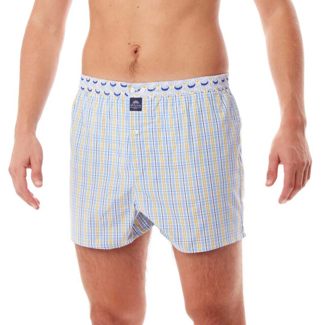 Mc Alson Checkered yellow & blue M4307 large