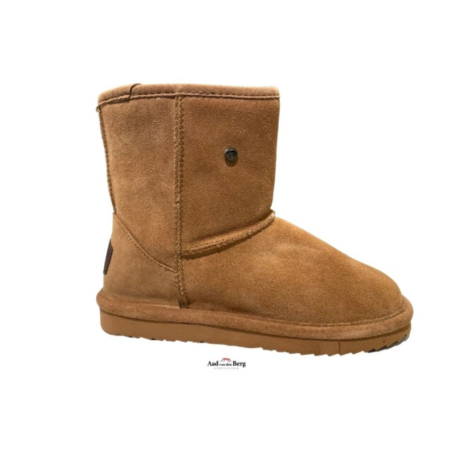 Warmbat Damesschoenen enkellaarsjes Kangaroo large