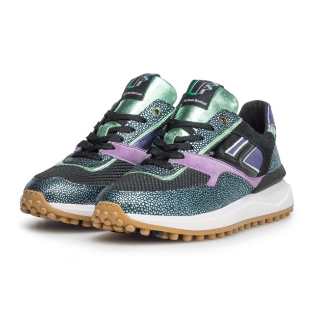 Floris van Bommel SFW-10128-42-02-Noppi 36.13 Veterschoenen Blauw SFW-10128-42-02-Noppi 36.13 large