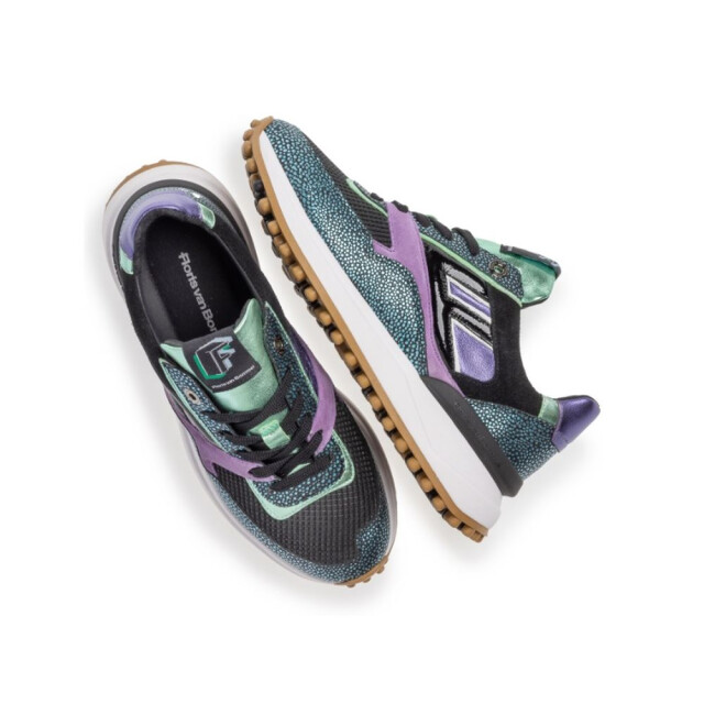 Floris van Bommel SFW-10128-42-02-Noppi 36.13 Veterschoenen Blauw SFW-10128-42-02-Noppi 36.13 large