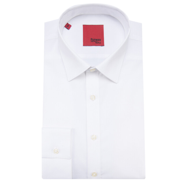 Runway Extra slim fit overhemd met lange mouwen 033466-101-37 large