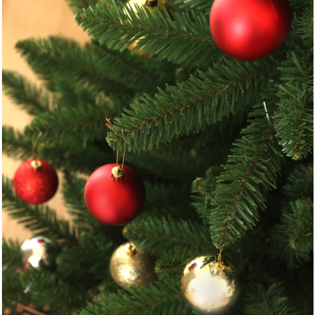 Homcom Kerstboom nordmann-spar 180 cm Ø120 cm breed 3275673 large