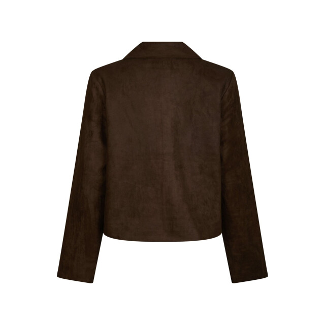 Neo Noir nilo faux suede jacket 165954 676 dark brown 06111.870.0004 large