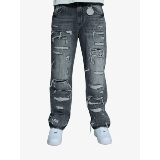 Amicci Heren spijkerbroek manuel grey washed AMJ113GRE large