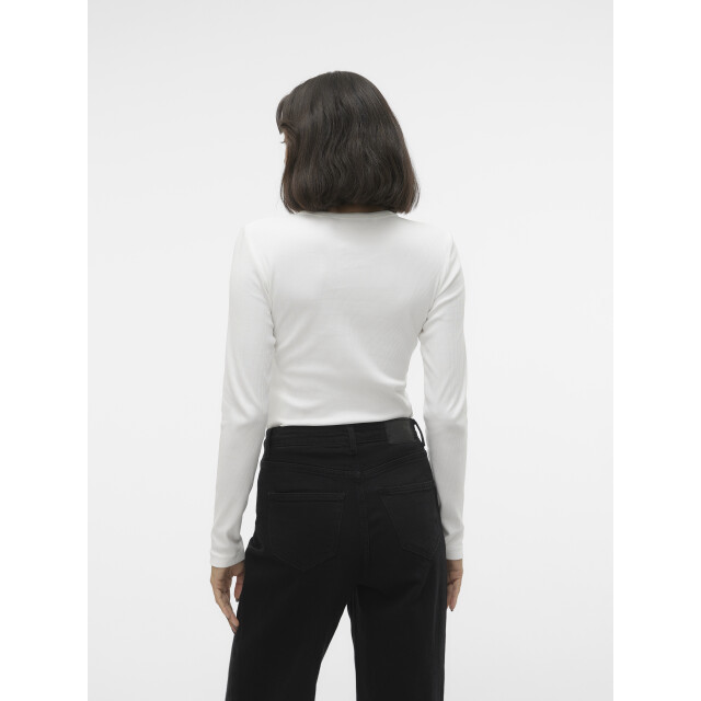 Vero Moda vmchloe ls short top ga jrs noos 10306897 snow white 06615.112.0038 large