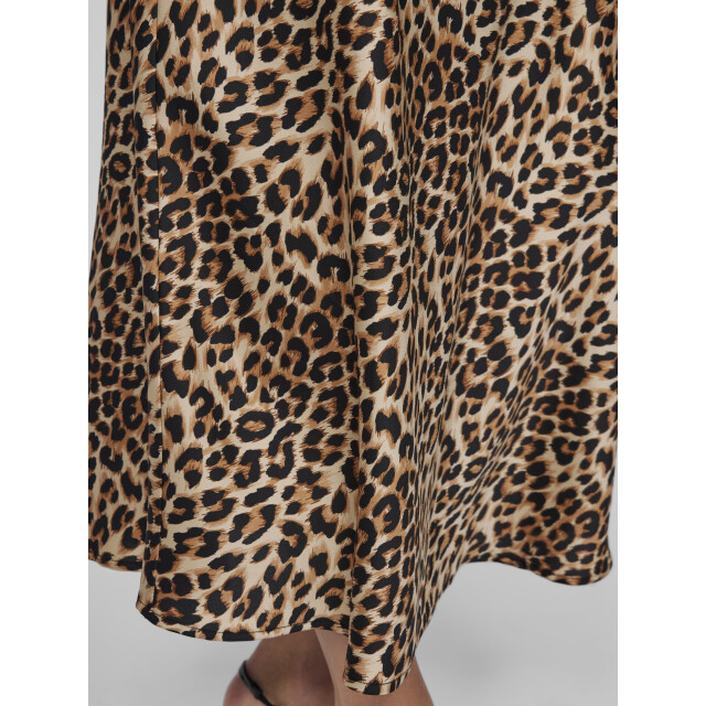 Vila viellette hw midi skirt noos 14084182 caramel 06415.830.0001 large