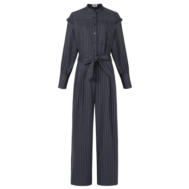 FRNCH Vigan jumpsuit gestreept schouderdetails en strikceintuur 9610318905672 large