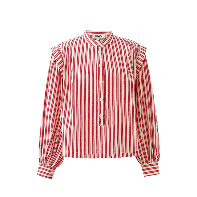 FRNCH Choupette blouse schouderdetails gestreept 9610265723208 large