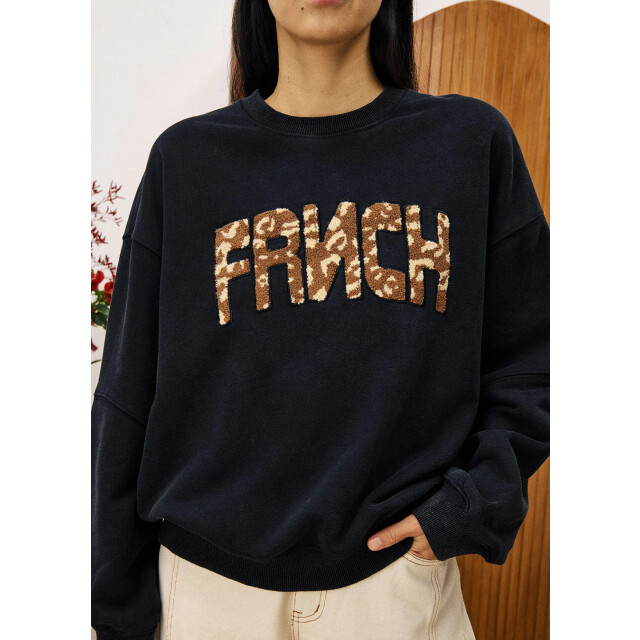 FRNCH Lime sweater opdruk 9610306322760 large