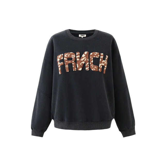 FRNCH Lime sweater opdruk 9610306322760 large