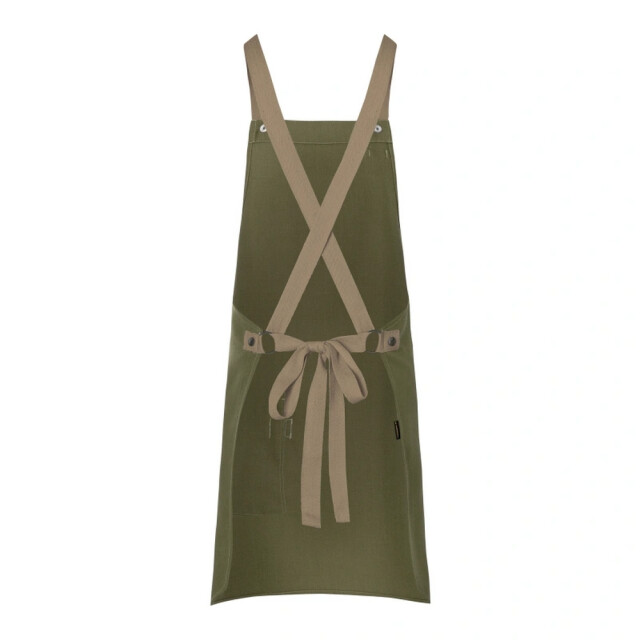 Karlowsky Urban-look slabbenschort met kruisband en zakken UTLT6068_mossgreen large