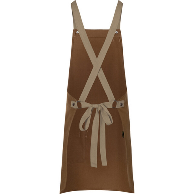 Karlowsky Urban-look slabbenschort met kruisband en zakken UTLT6068_cinnamon large