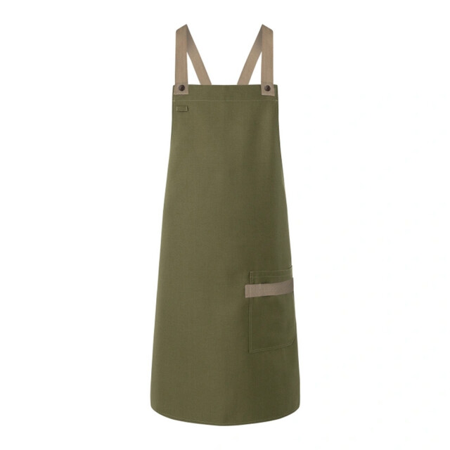 Karlowsky Urban-look slabbenschort met kruisband en zakken UTLT6068_mossgreen large
