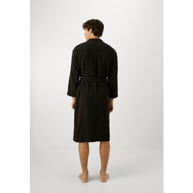 Jack & Jones Badjas heren badstof jacsolid bathrobe 12243624-Zwart large