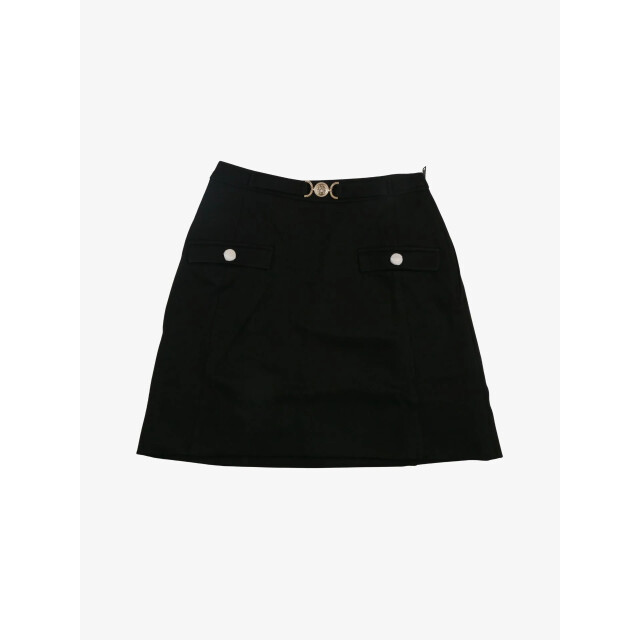 Guess Dames rok chrissy belted mini zwart W5BD61-KCMU2-JBLK large