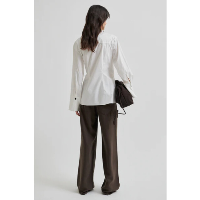 Second Female blouse lm noova wrap shirt 1001 white 06615.100.0249 large
