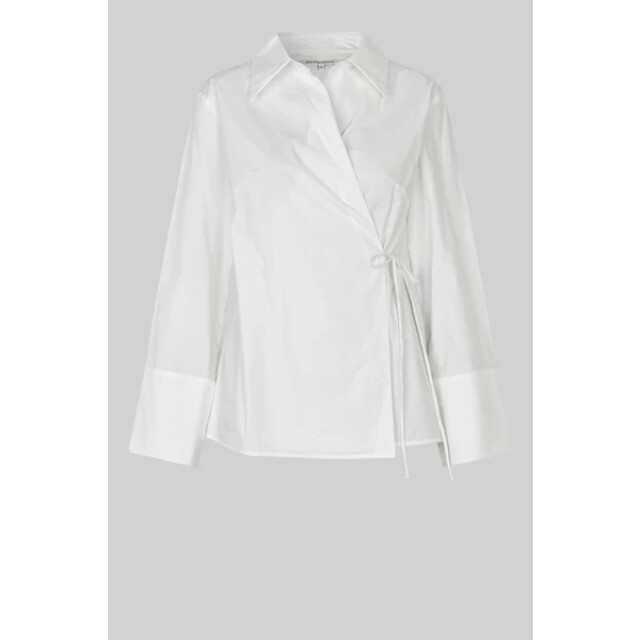 Second Female blouse lm noova wrap shirt 1001 white 06615.100.0249 large