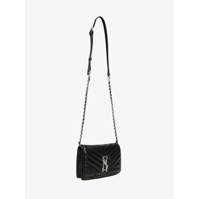 Steve Madden Dames tas bvoler-q zwart zilver SM13001815-BSL large