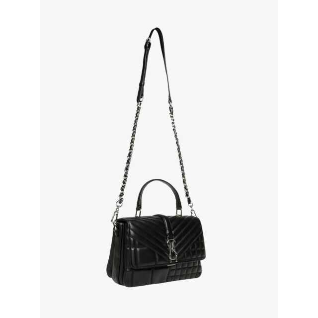 Steve Madden Dames tas bplais zwart zilver SM13001817-BSL large