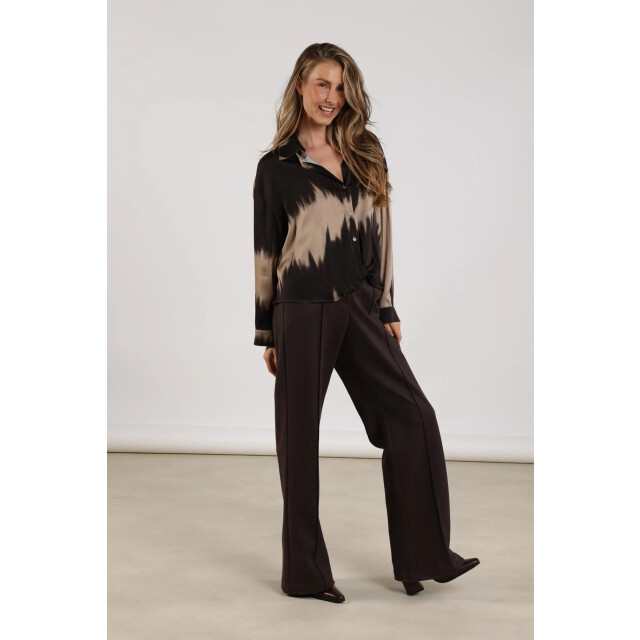 Nukus Nks09008 268 jill pants scuba dark chocolate NKS09008  268 large