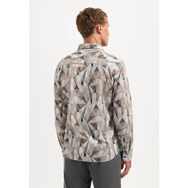 No Excess Heren overhemd 29430923 044 taupe NoExcess Overhemd 29430923 044Taupe large