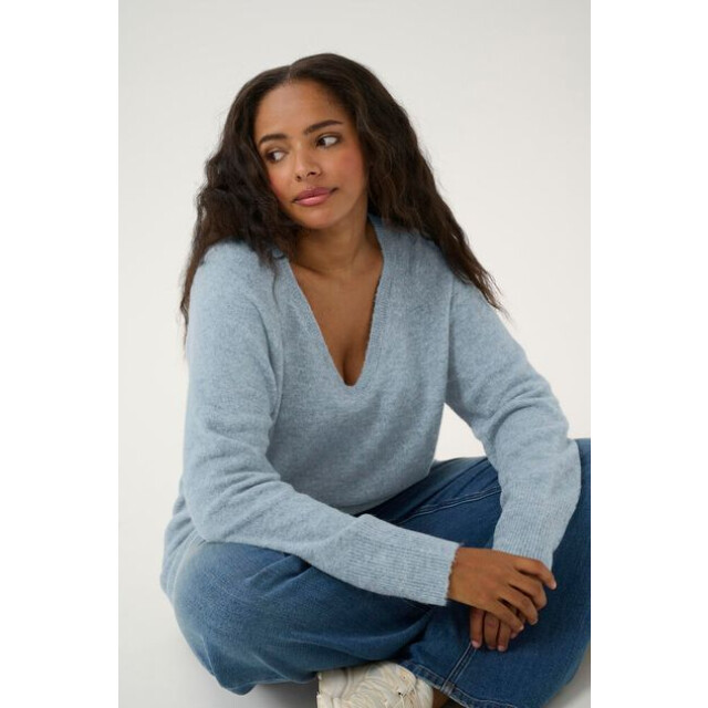 KAFFE Kcniela v-neck pullover 10583701 large