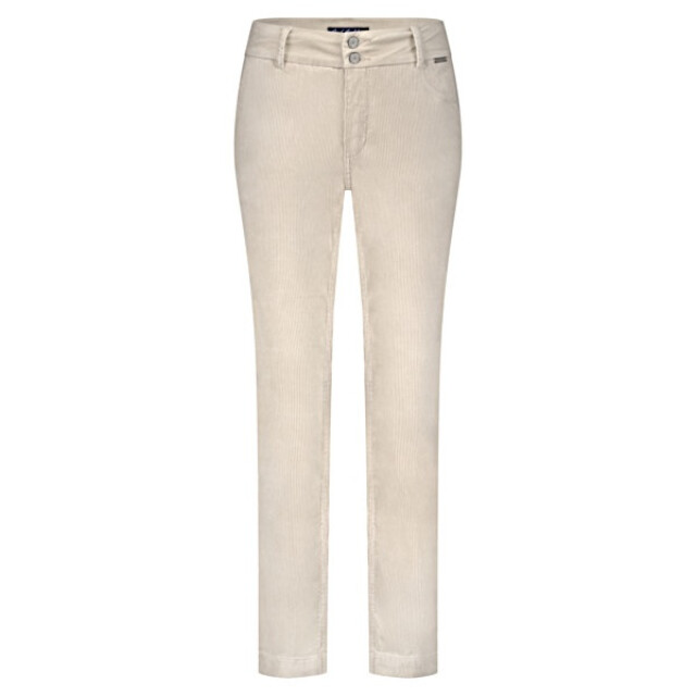 Red Button Broek srb4671 diana cord stone SRB4671 Diana Cord - Stone large