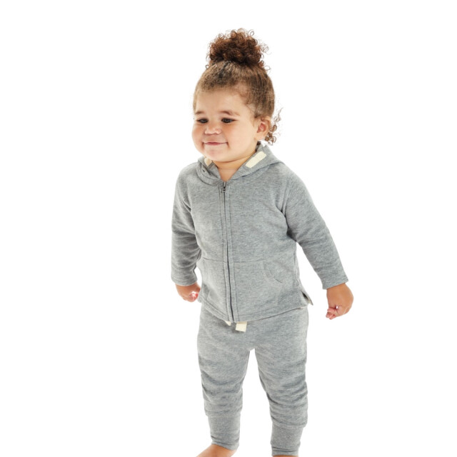 Babybugz Baby hoodie UTLT4692_heathergreymelange large