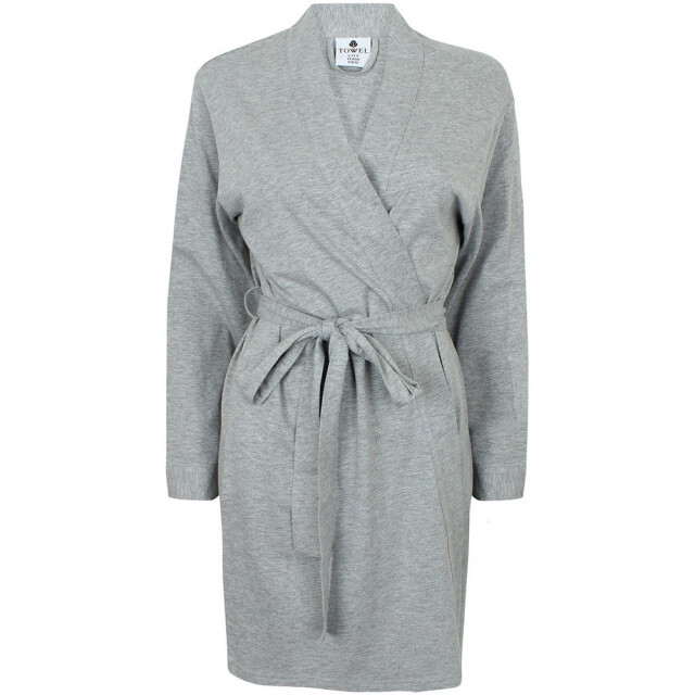 Towel City Dames heather badjas UTLT4600_grey large