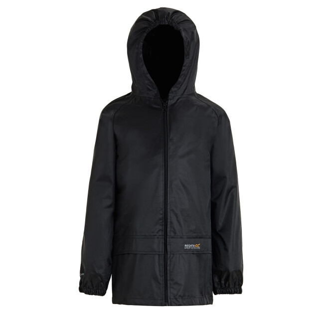 Regatta Geweldige outdoor kinder stormbreak waterbestendige jas UTRG1235_black large