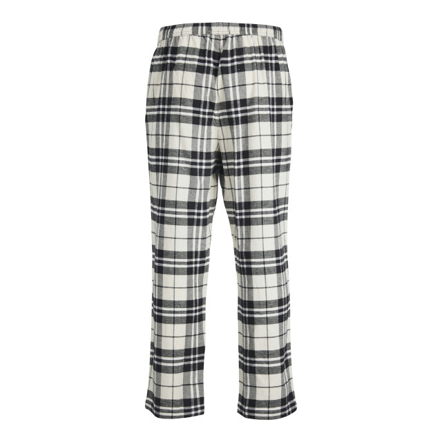 Jack & Jones Heren pyjamabroek flanel lange pijpen jacrimon pants geruit 12182711-Moonbeam large