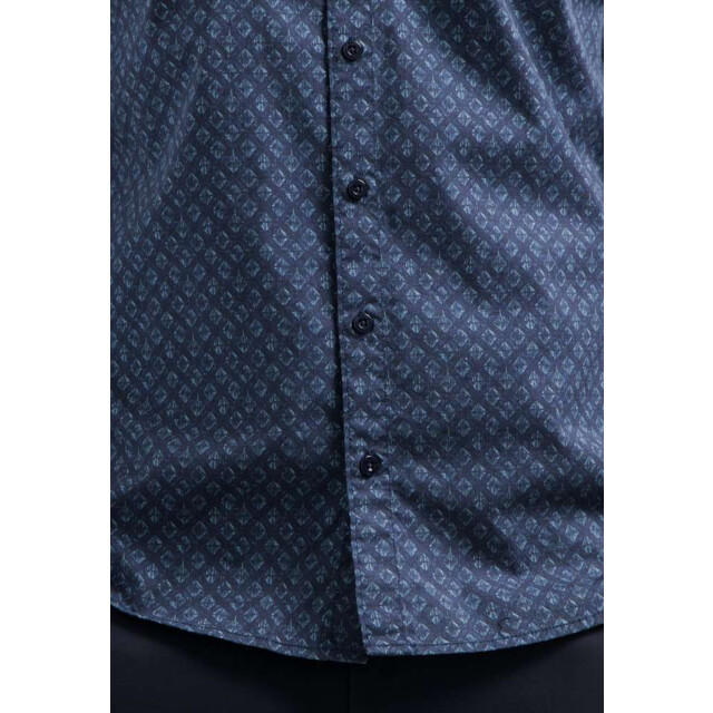No Excess Shirt strech allover printed night 29430927-078 large