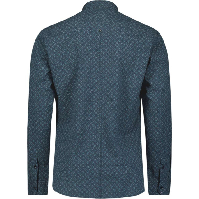 No Excess Shirt strech allover printed night 29430927-078 large